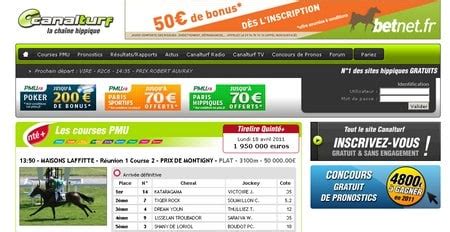 Pronostics turf : quinté+, courses hippiques PMU .